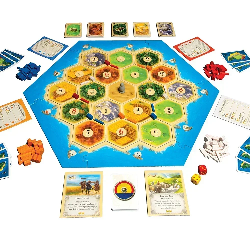 Juego de mesa Catan, rompecabe - Board Game Catan reseña y precio