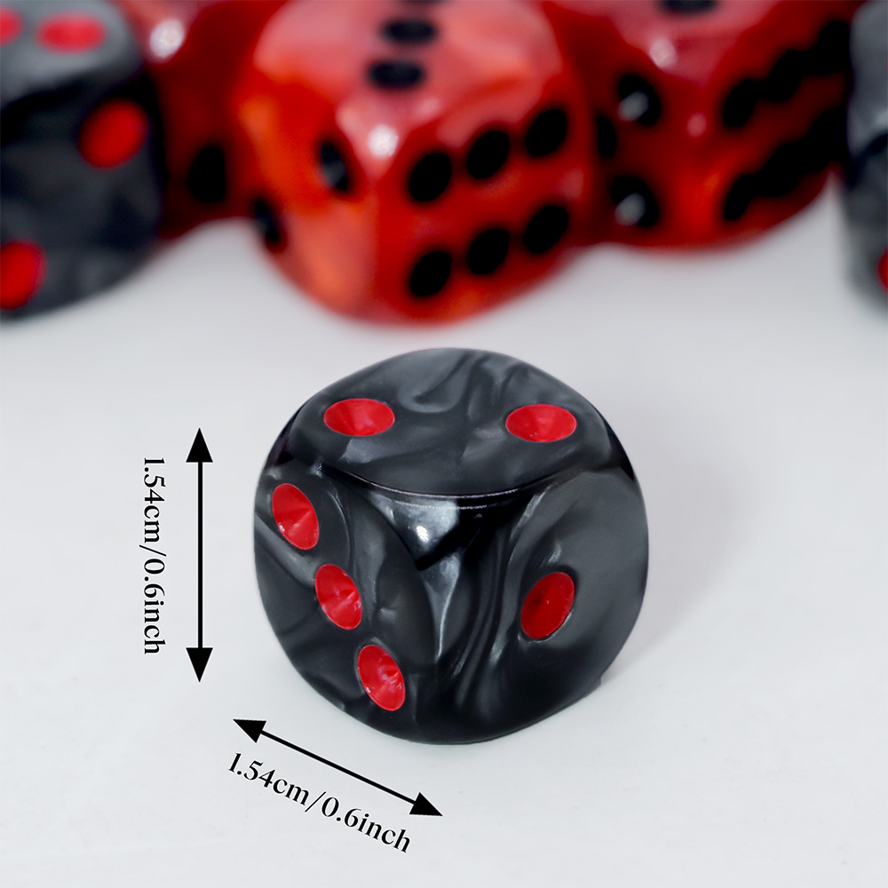 Juego de 20 Dados Acrílicos, D - Board Game Live reseña y precio