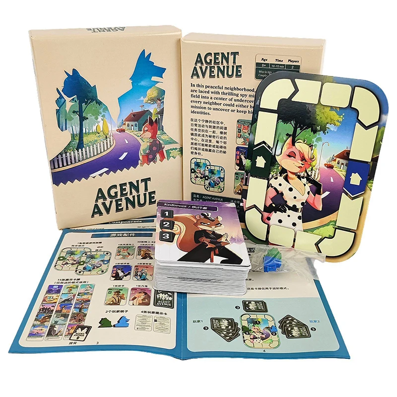 Juego de Mesa Agent Avenue, Ve - Board Game Live reseña y precio